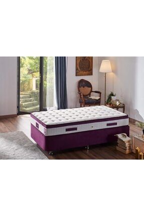 niron yatak niron violet 90x190 tek kisilik gizli pedli yatak full ortopedik yayli yatak fiyati yorumlari trendyol