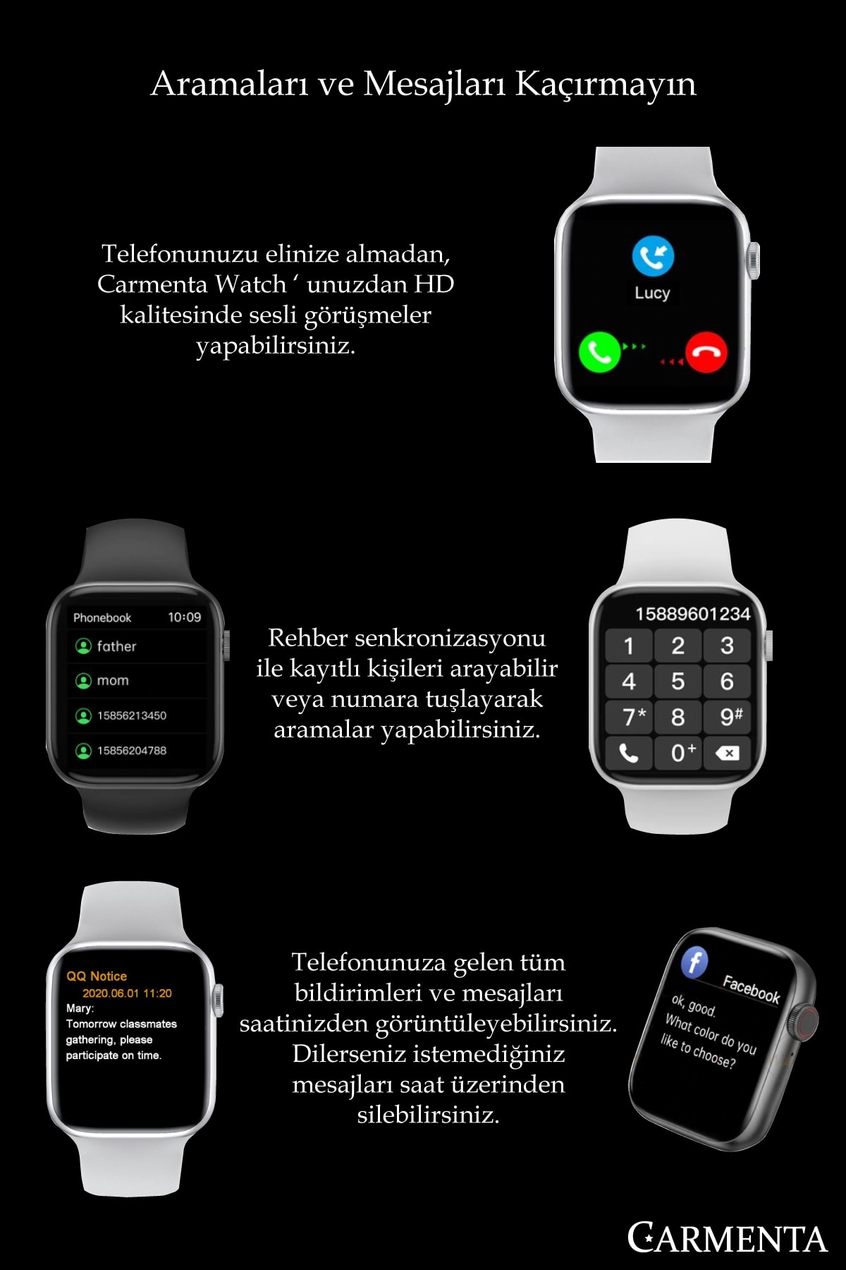 Carmenta watch x7 milanese Clearance