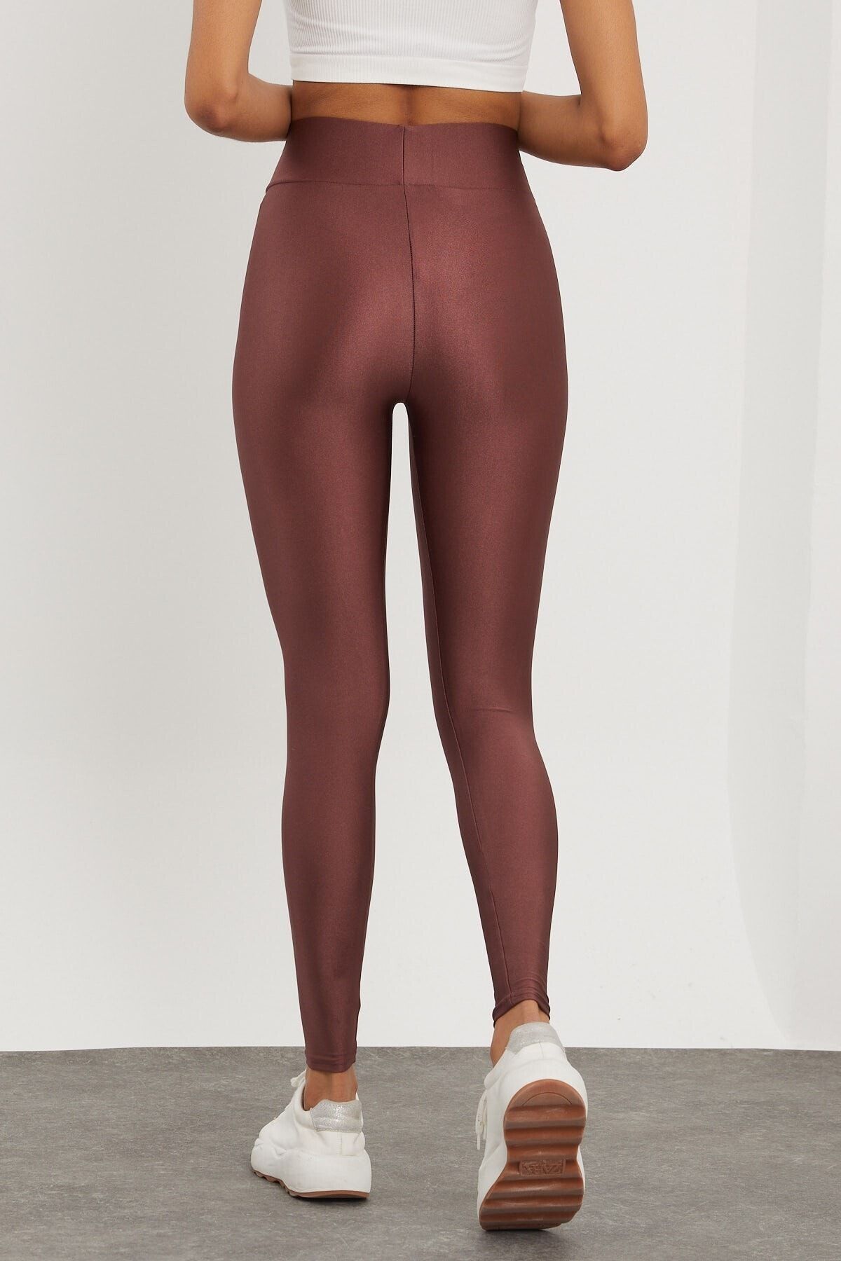 MRS.MODA Copper Waist Shaper Shiny Disco Tights - Trendyol