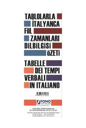 İtalyanca Fiil Zamanlari Ve Dilbilgisi Tablosu - Kolektif 488699