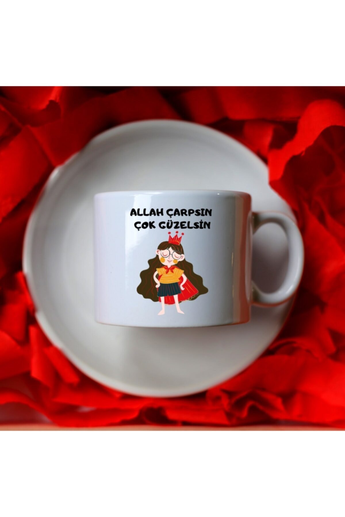 H D Hediye Sepeti Allah Carpsin Cok Guzelsin Fincani Sevgililer Gunu Fiyati Yorumlari Trendyol