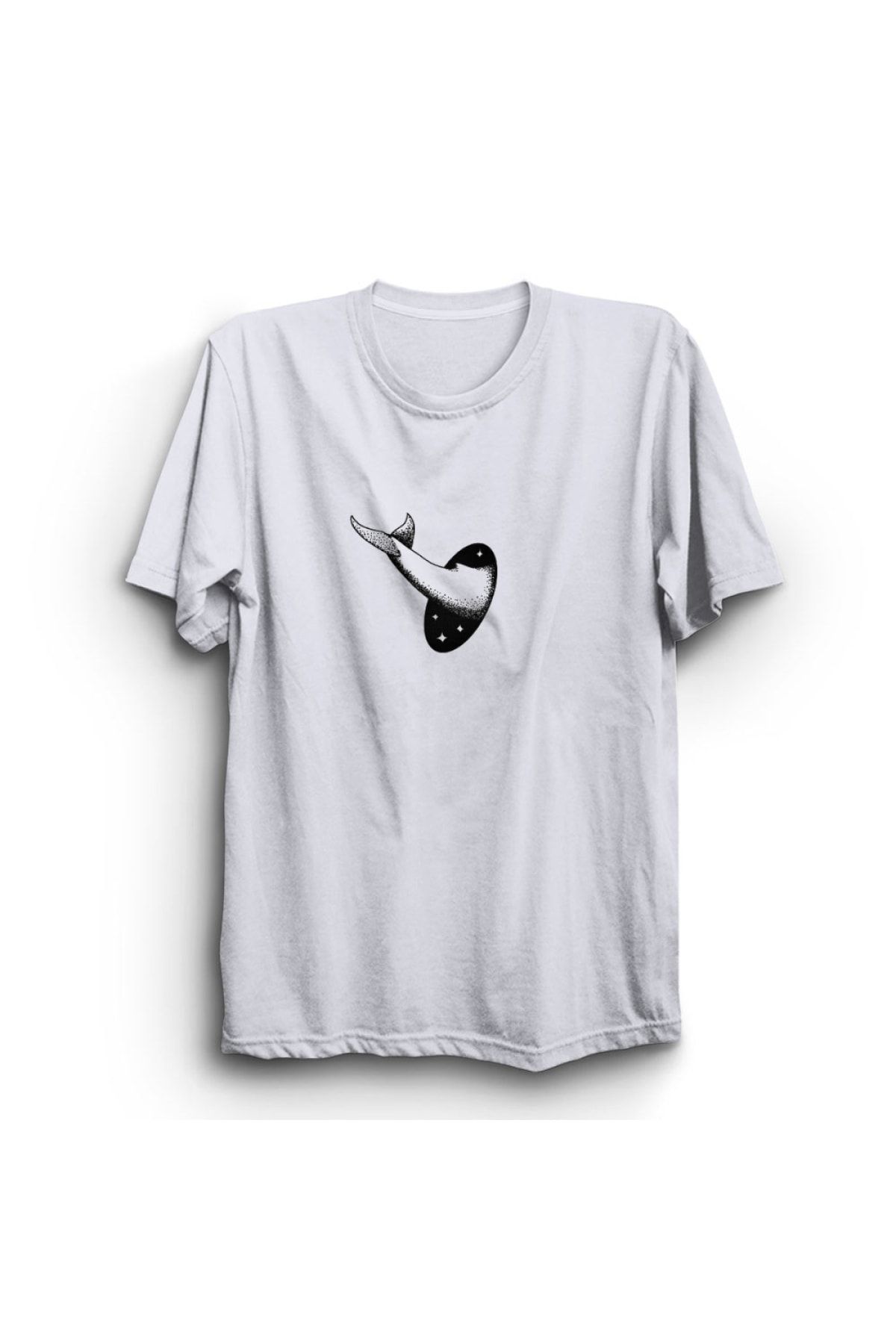 The Fame Half Whale 02, Tricou Pentru Cuplu Unisex - XL