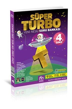 4 Sınıf Tüm Dersler Süper Turbo Yeni Nesil Soru Bankası 97867580001700