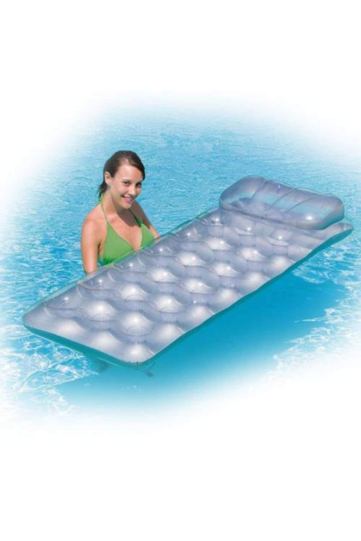 bestway deniz yatagi seffaf gri 1 88cm 71cm fiyati yorumlari trendyol