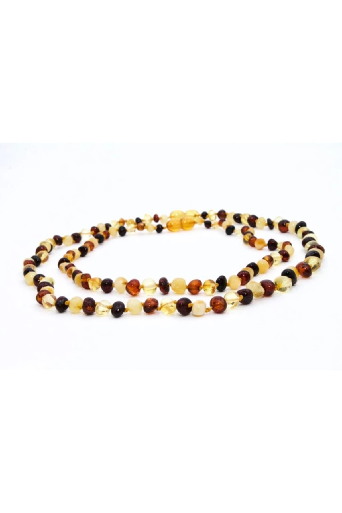 Certified Multi Round Mother Baby Amber Necklace Set
