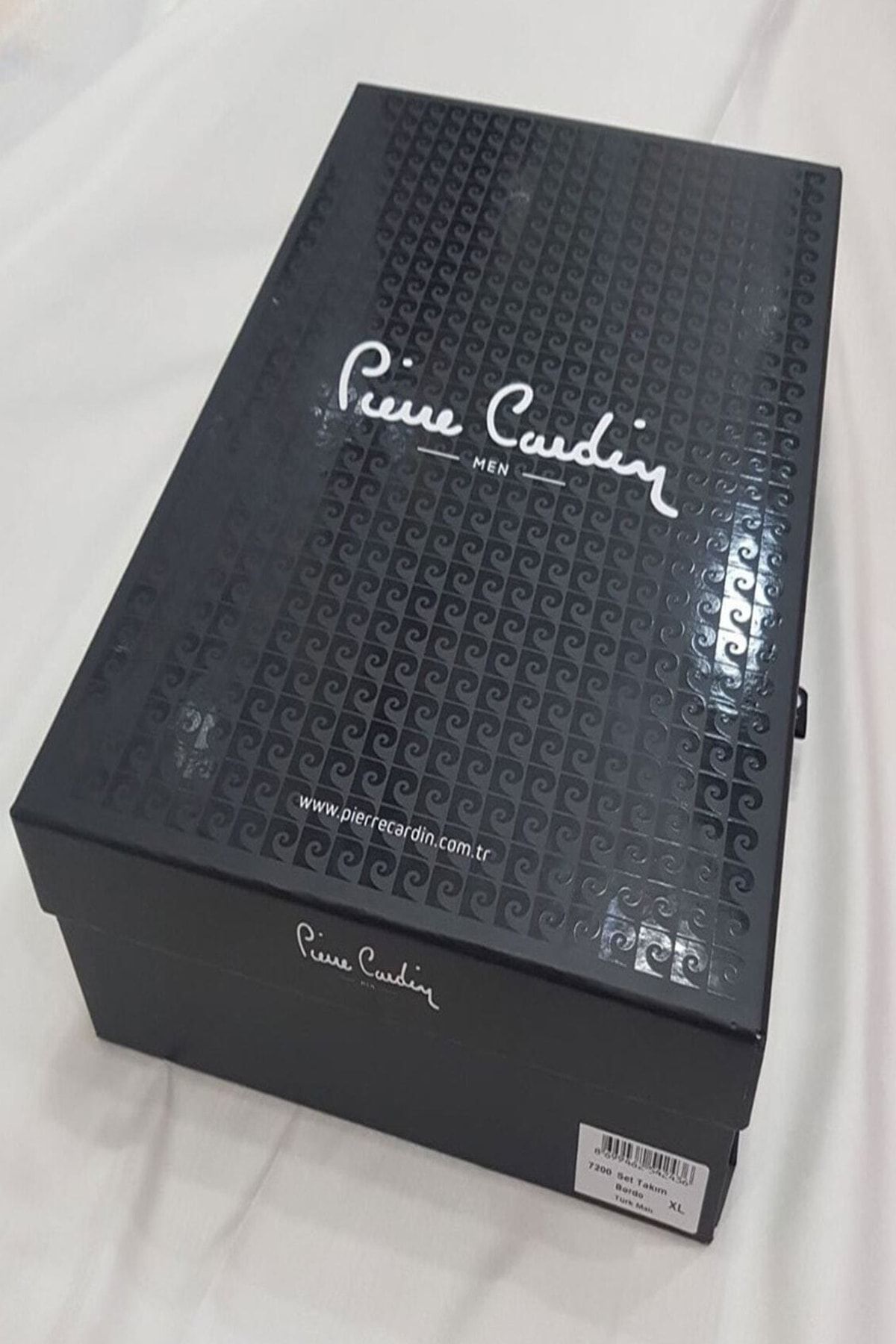ست پیژامه قرمز مردانه لباس خواب آبی سرمه ای کلارت 4 تکه 7200 Pierre Cardin