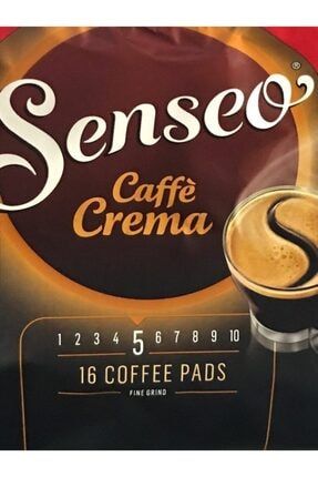 Senseo Caffe Crema 16 Biologisch Abbaubare Compostable Pads caffecremasenseo