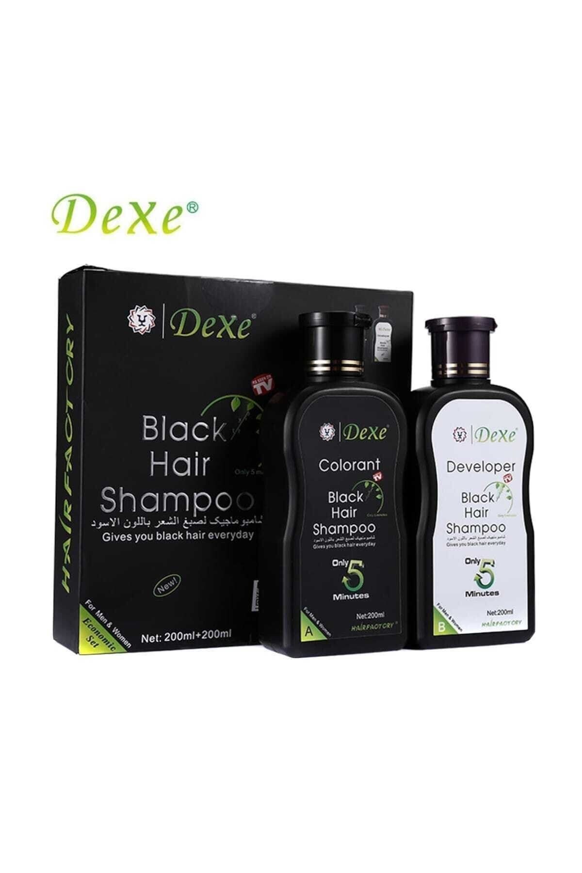 Dexe Beyaz Kapatici Siyah Sampuan Black Hair Shampoo 200ml 200ml Fiyati Yorumlari Trendyol