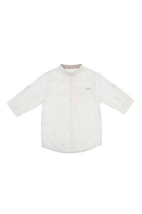 Çocuk Beyaz Olıver Gömlek BS000065-WH