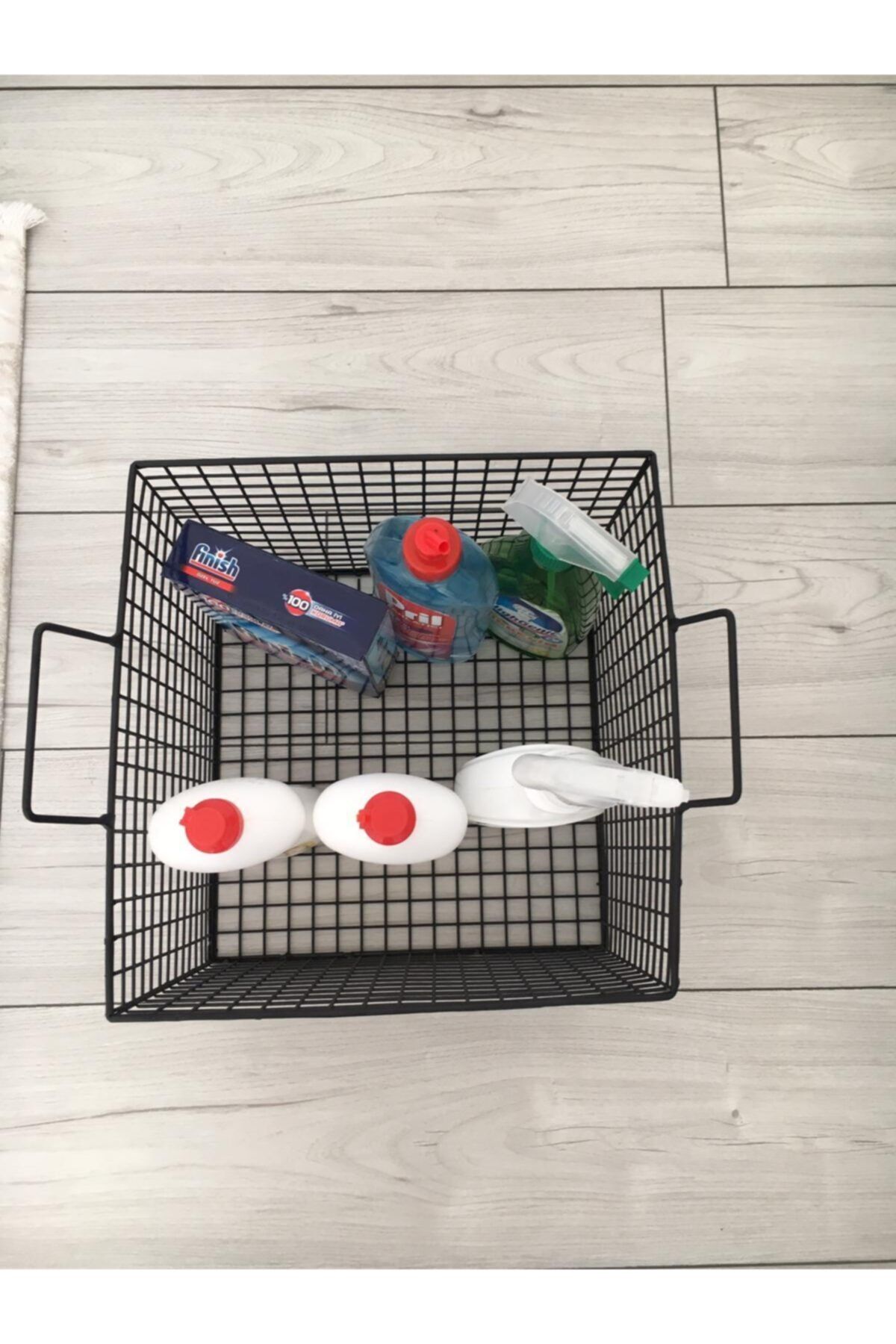 GO DEKOR-Metal Square Organizer - Multi-Purpose Wire Basket (Storage Container) 3