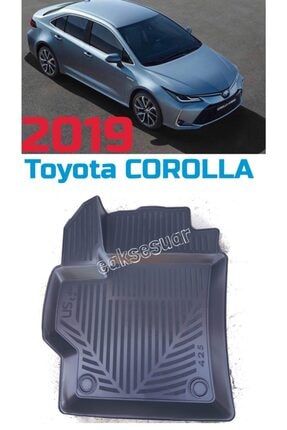 2019-2020-2021 Toyota Corolla 3d Paspas Havuzlu Kokusuz 3D PASPAS