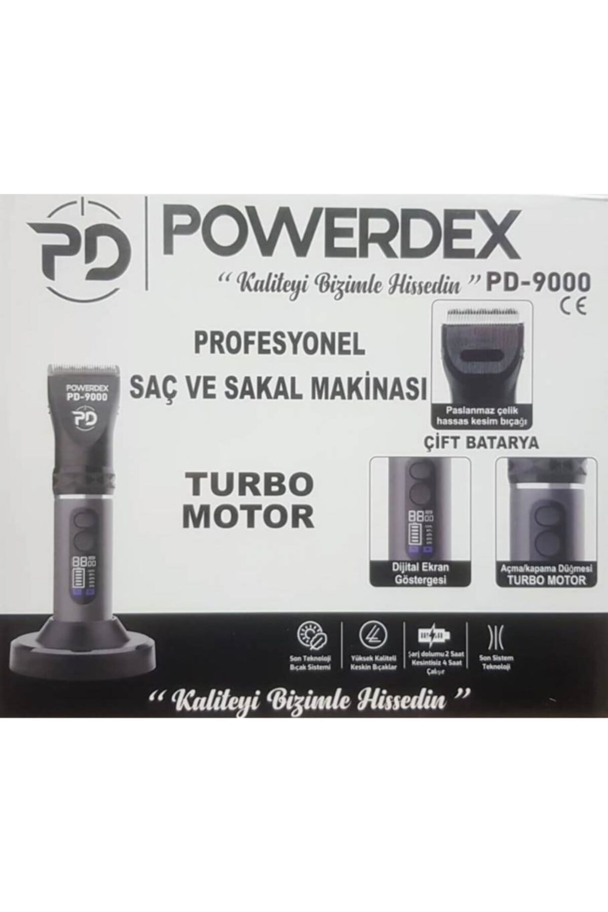 powerdex Erkek Saç Sakal Makinası Pd 9000 FV7239