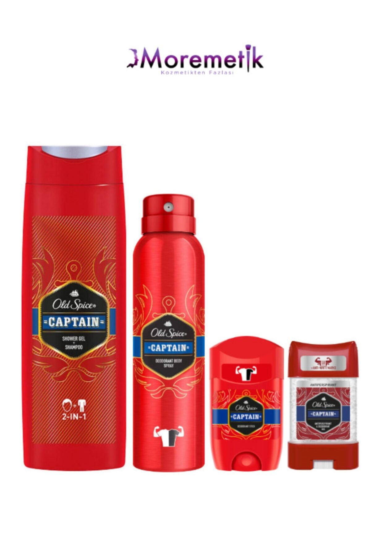 دئودورانت اولد اسپایس OldCaptain4Set