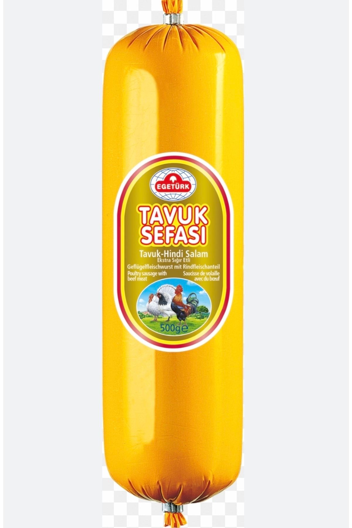 Egetürkk Egetürk Tavuk-hindi Salam 500 Gr