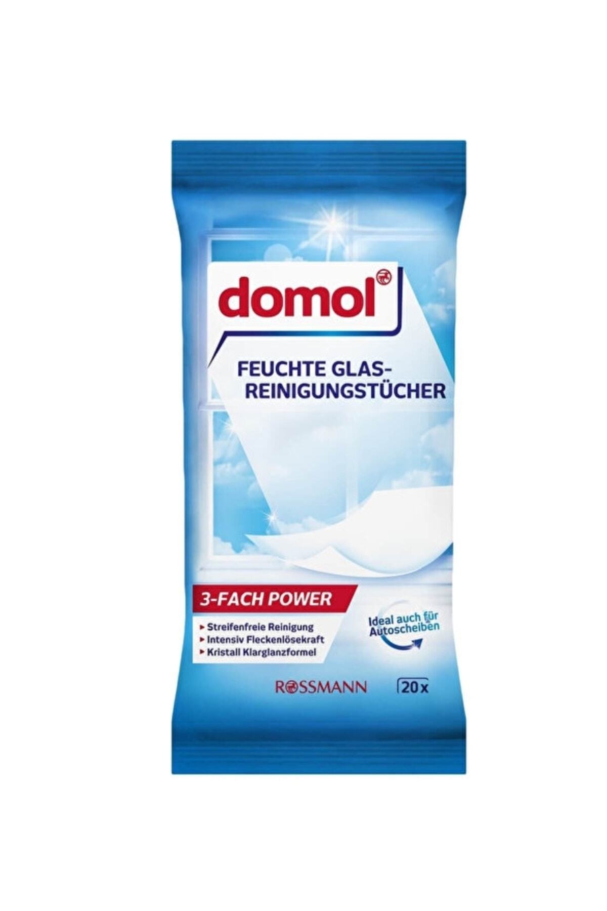 DOMOL Ayna Ve Cam Yüzeyler Için Islak Mendil