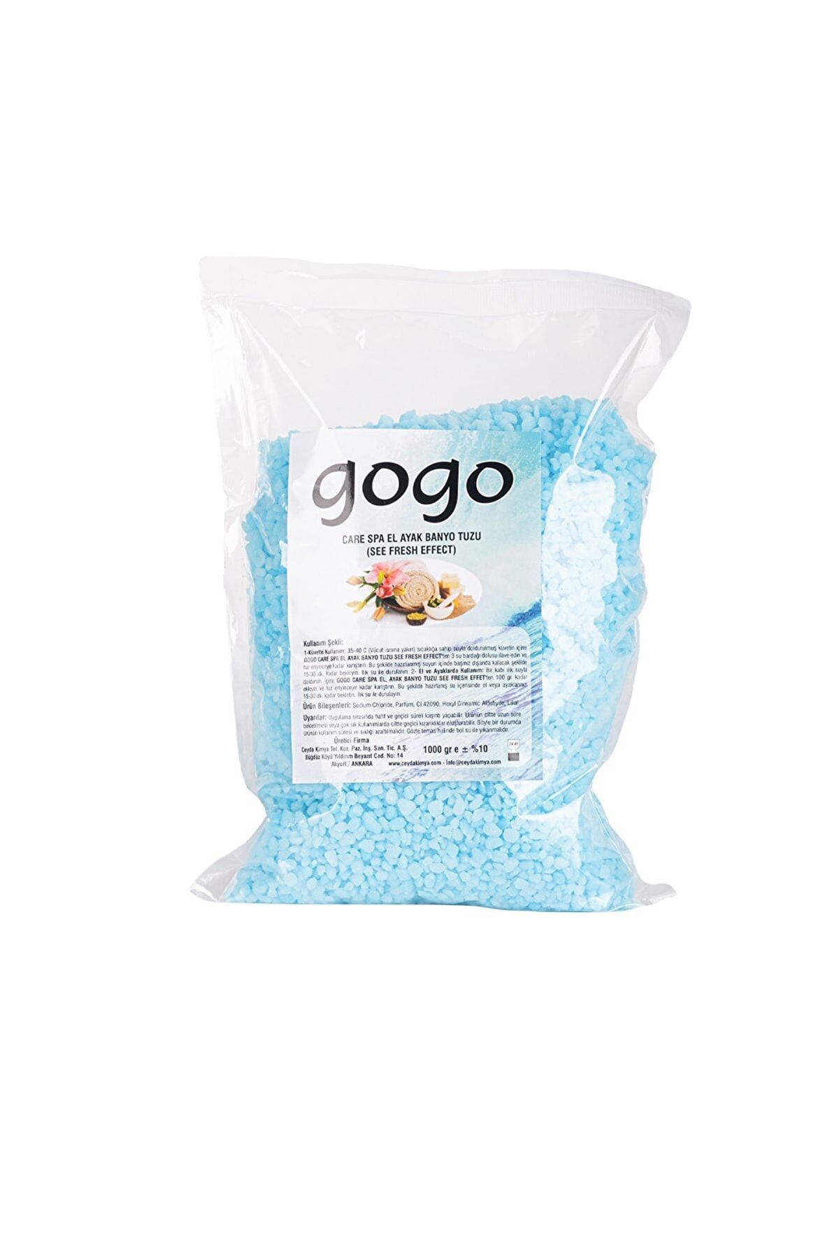Gogo Manikür Ve Pedikür Tuzu 1000 gr