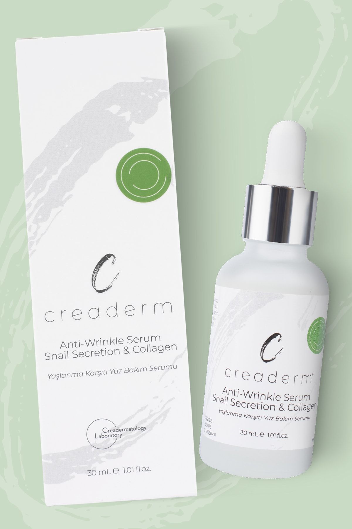 سرم ضد پیری مراقبت از صورت سرم ضد چروک ترشح حلزون و کلاژن) CREADERM