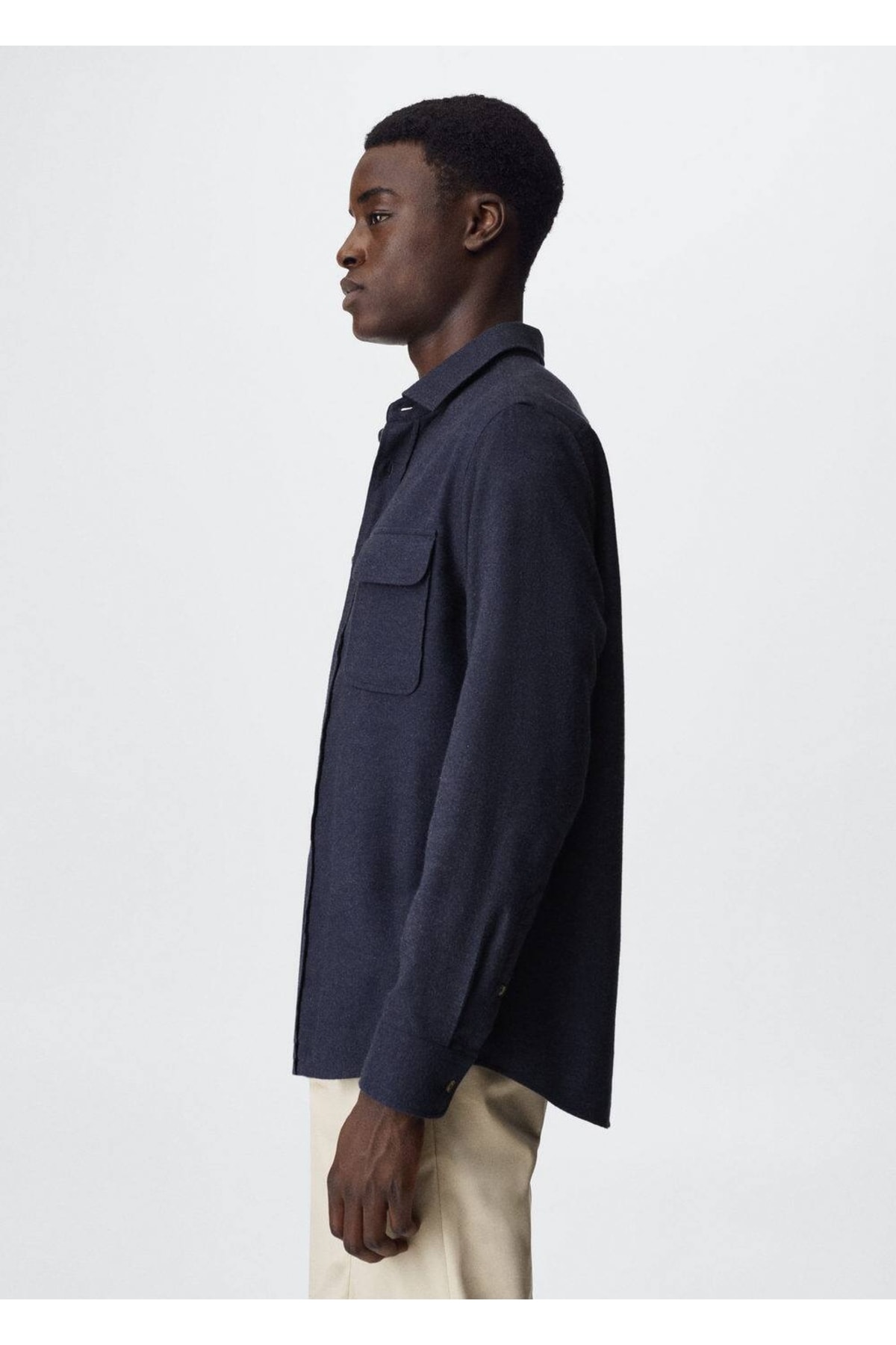 پیراهن مردانه مانگو | 37035917 MANGO Man - Image 5