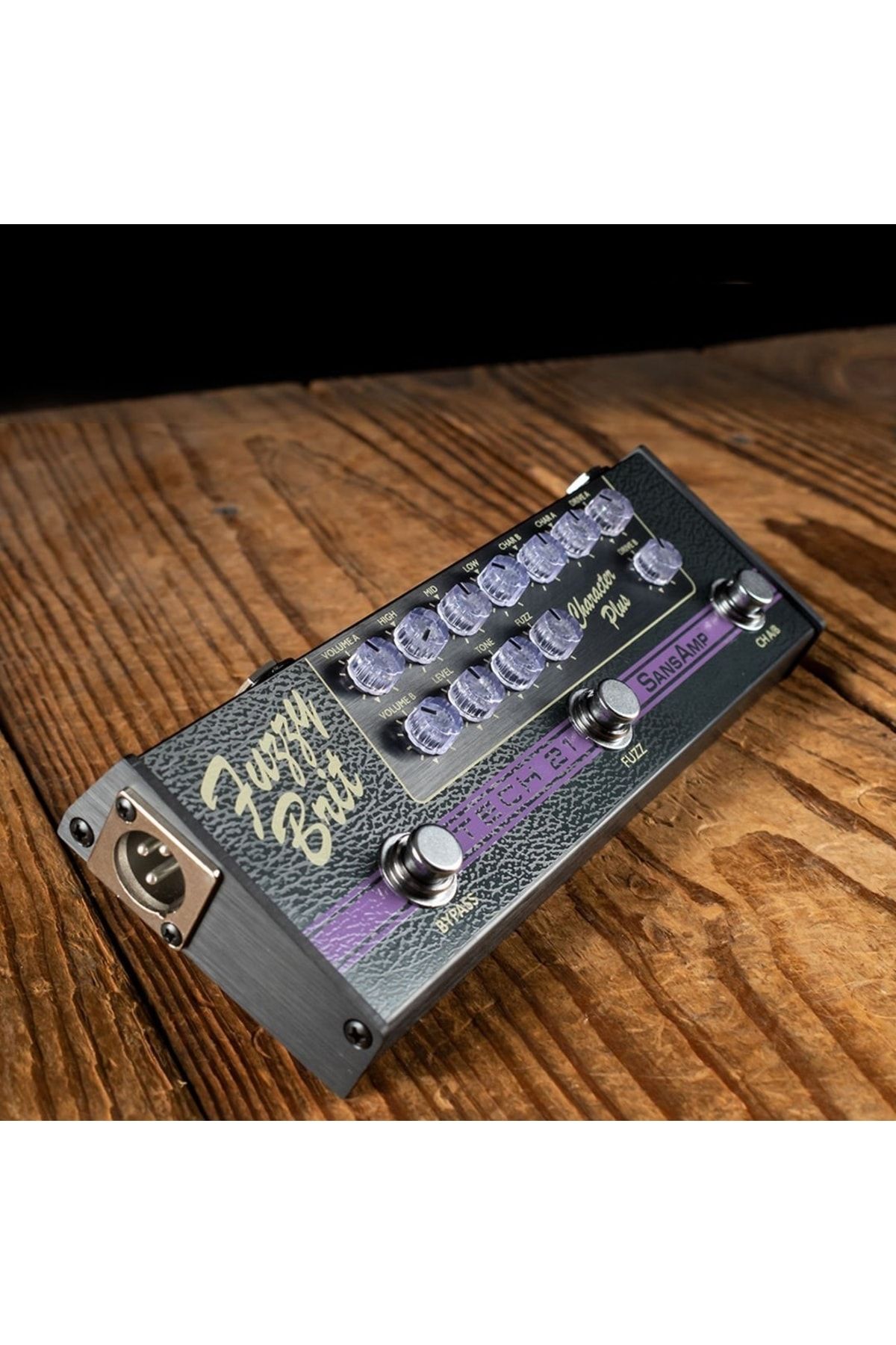 Tech 21-Sansamp Fuzzy Brit Marshall Amp Simulation Analog Guitar Pedal 2