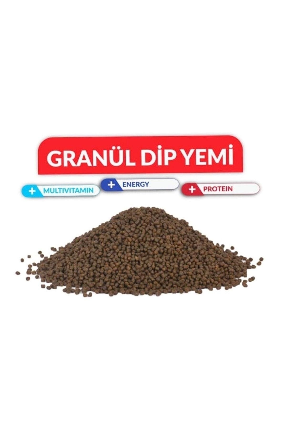 hanımelipetstore Granül Dip Yemi (2mm) 100gr (vatoz,çöpçü,semender,japon,koi)