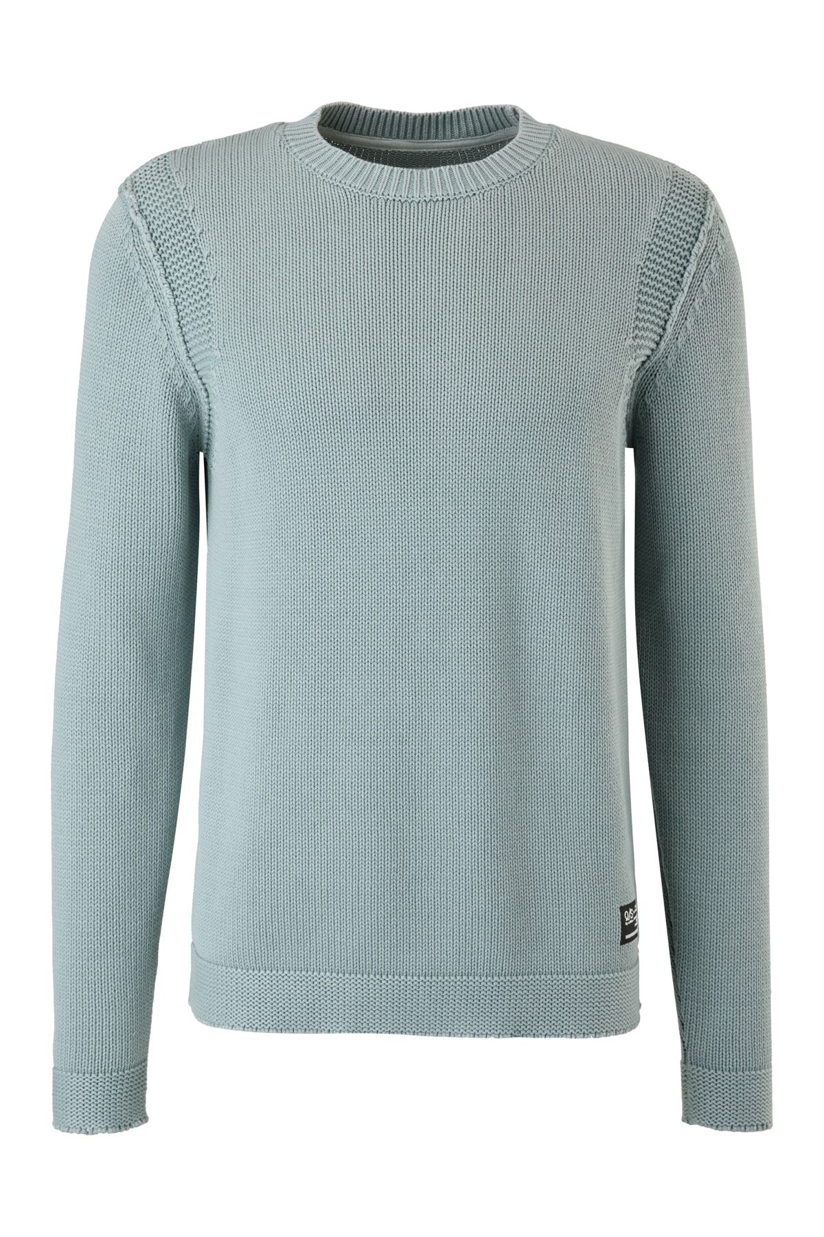 QS by s.Oliver Pullover Grün Regular Fit