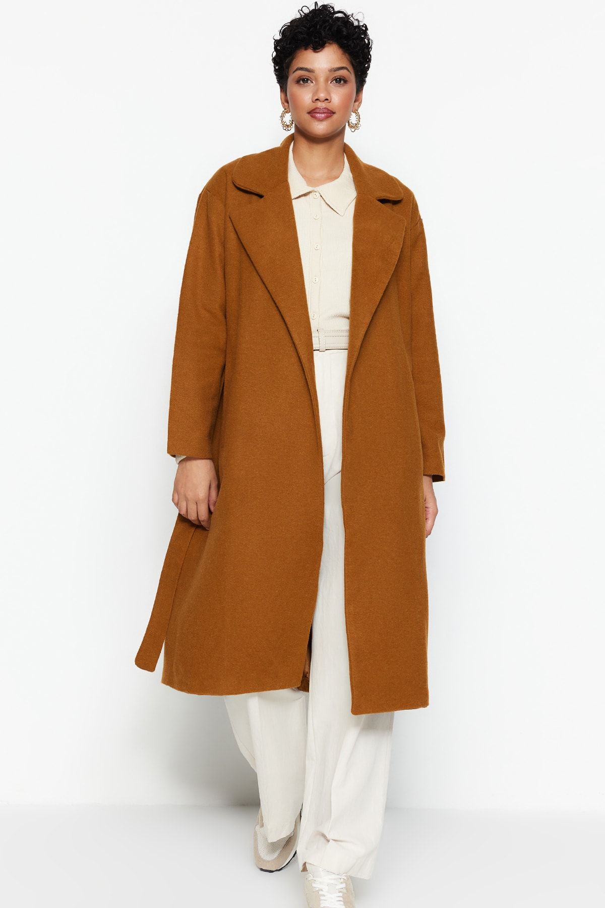 Zara brown shop long coat