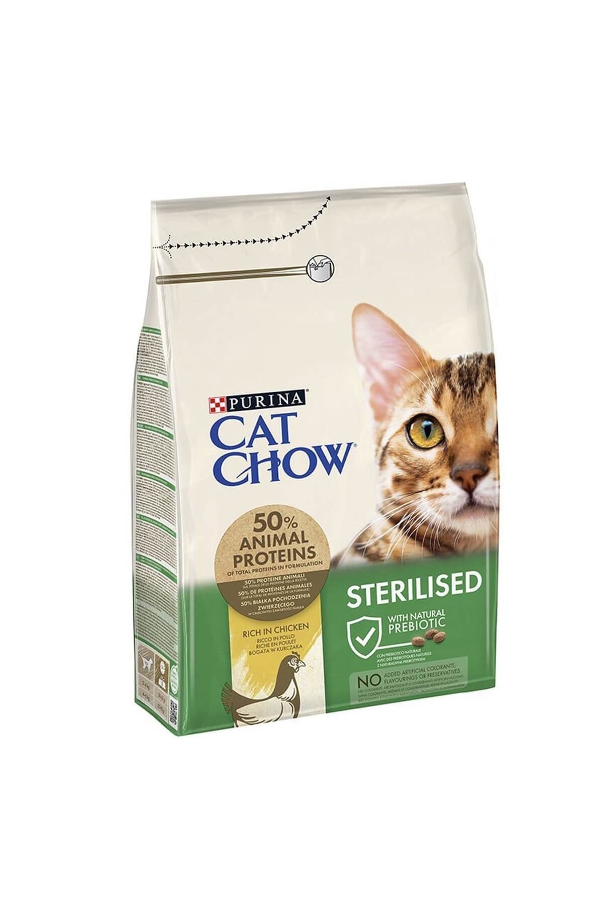 Purina Cat Chow Sterilised Tavuklu Kısırlaştırılmış Kedi Maması 3 Kg