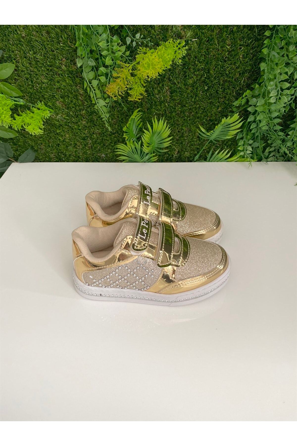 Jaju Baby Sneakers Gold colored Trendyol