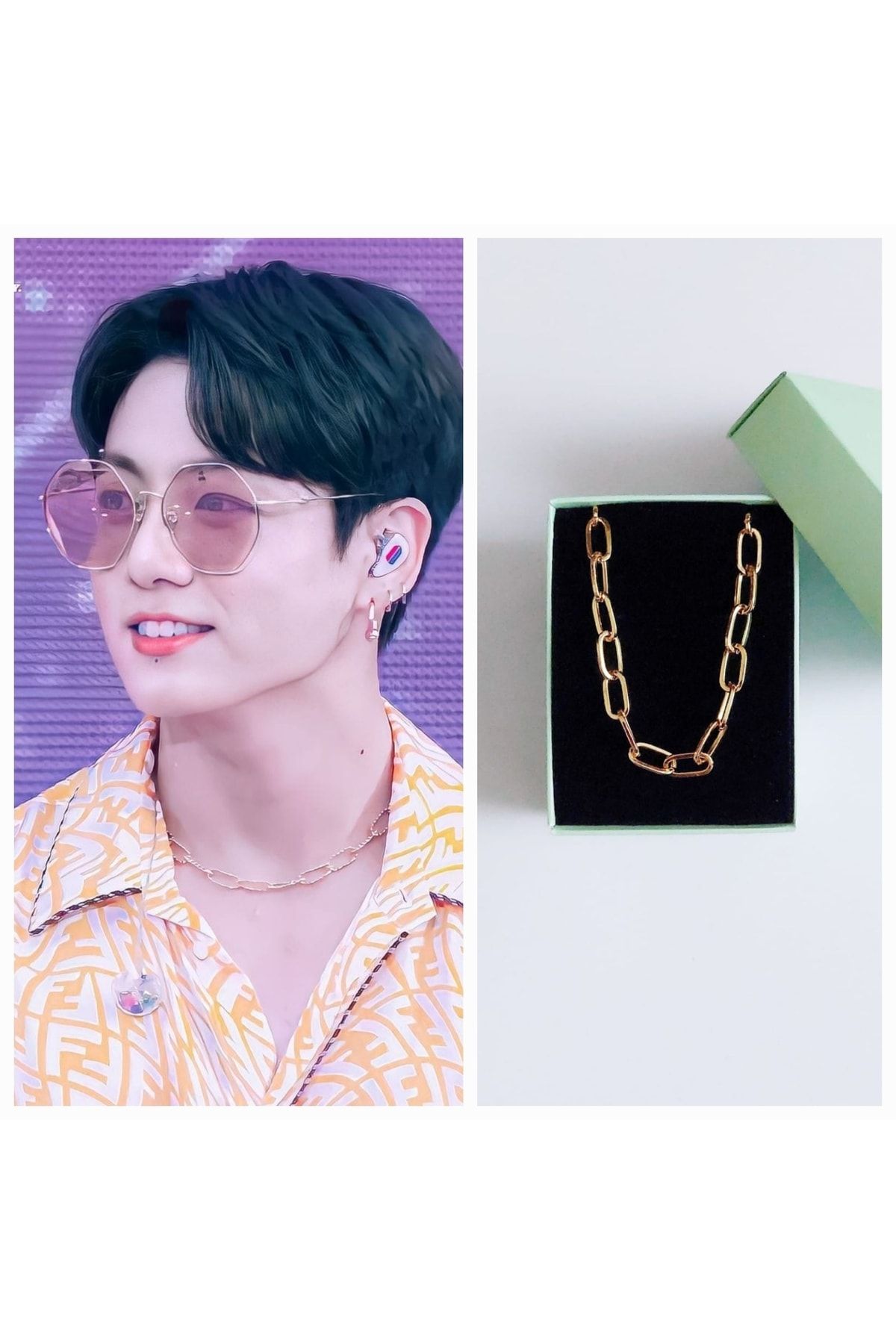 REN AKSESUAR Bts Jungkook Necklace