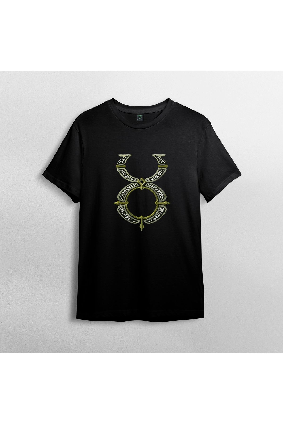 Pixxa-Tricou Ultima Online 100% bumbac cu decolteu rotund Model - 3 2