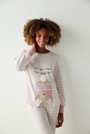 Penti Rose Beanies Termal Sweatshirt
