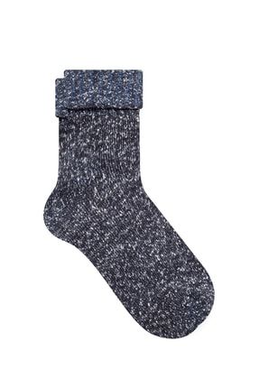Lacivert Bot Çorabı 193016-26828