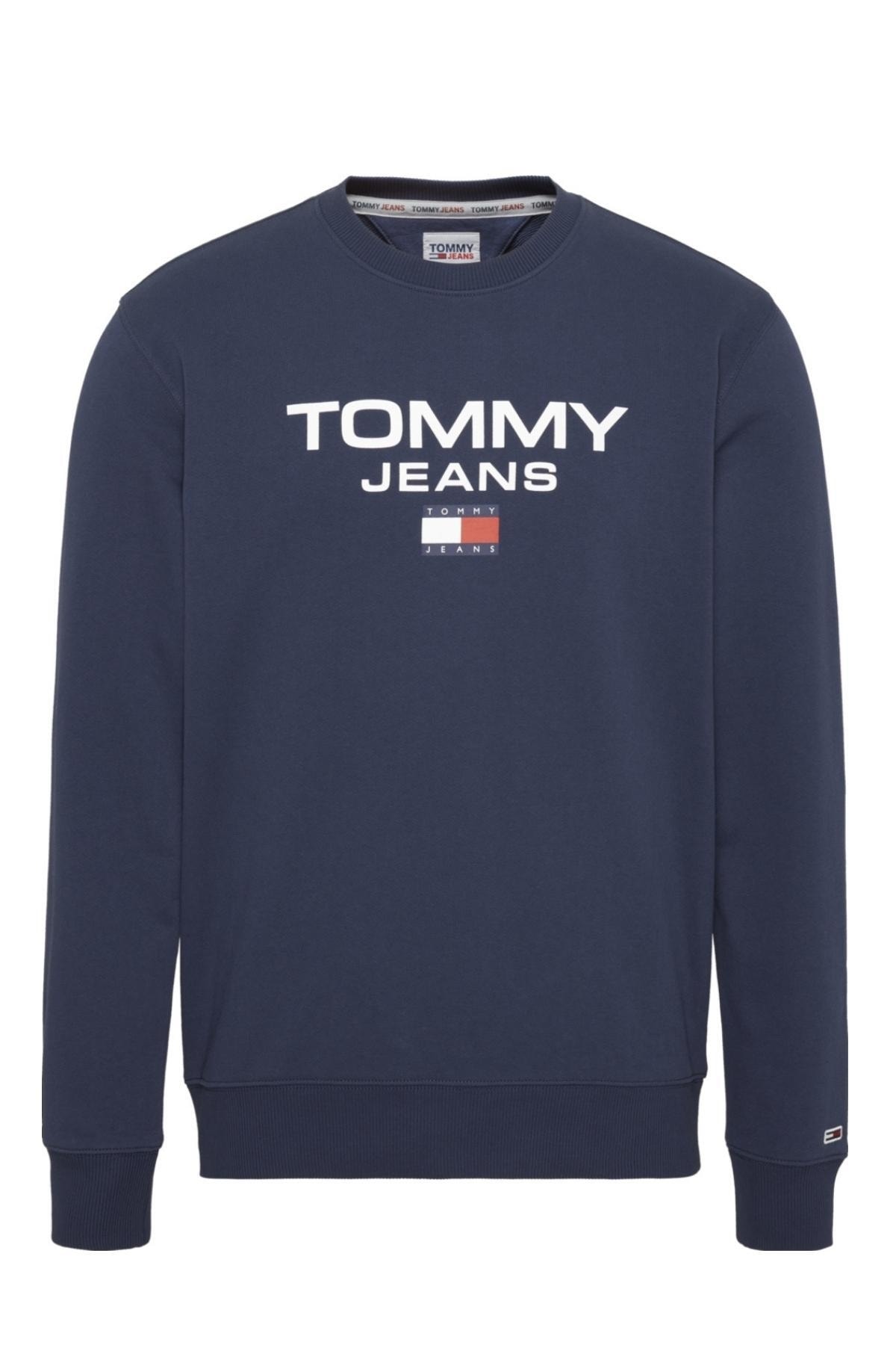 Tommy Hilfiger Tjm Reg Entry Crew Erkek Sweatshirt