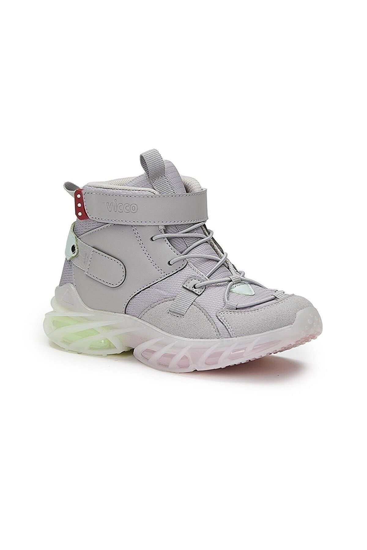 Vicco Nevada Boy Gray Booties Phylon Boots Trendyol