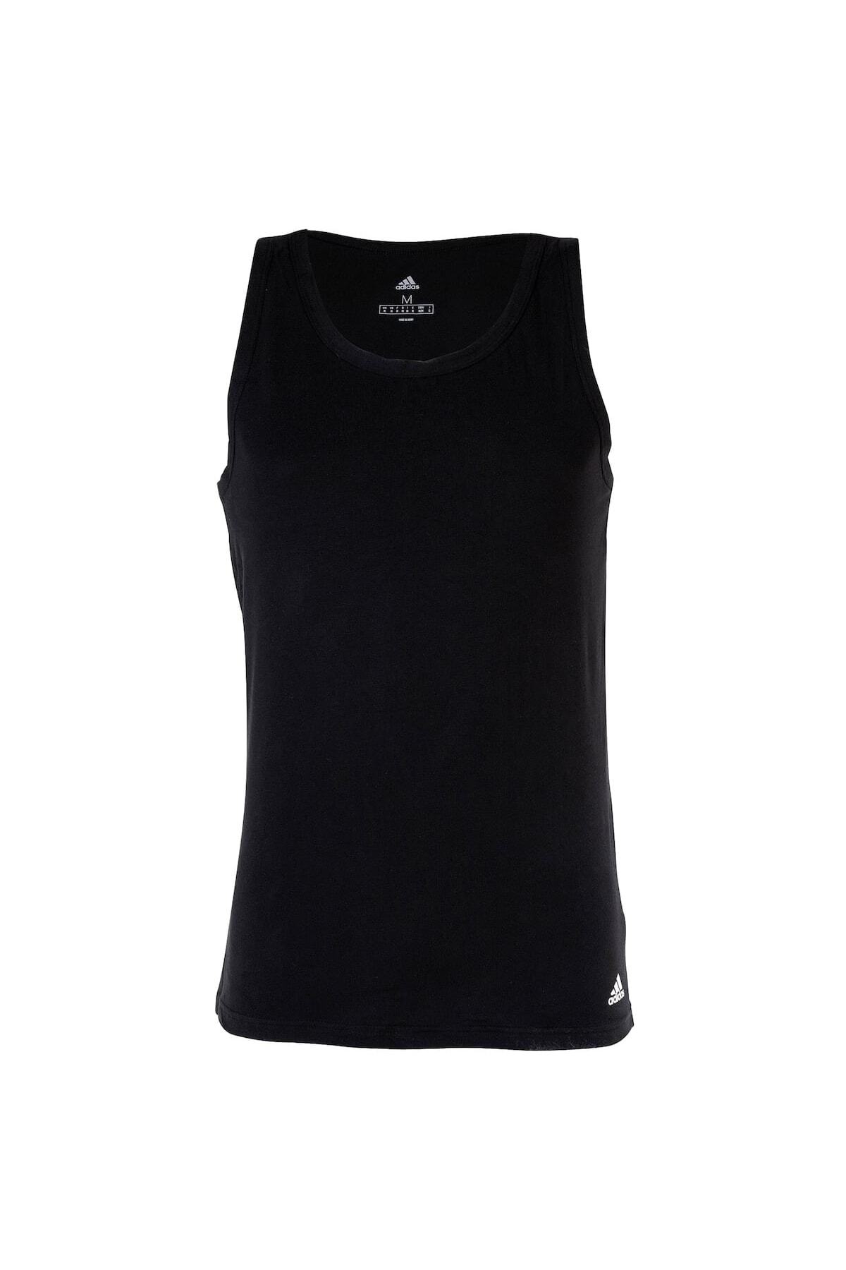 adidas-Herren Tank Top, 2er Pack - Active Flex Cotton, Unterhemd, ärmellos, uni 3