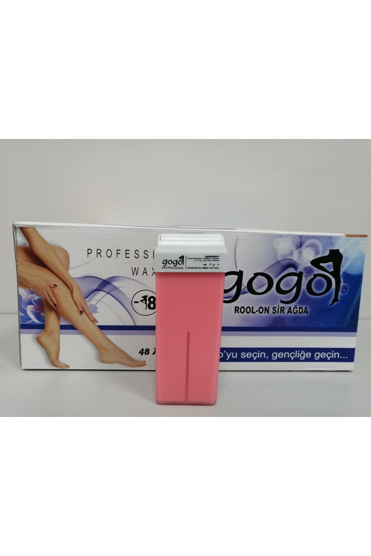 Pink Kartuş Sir Ağda — PUDRALI ROLL-ON KARUŞ SİR AĞDA — تصویر 2 از 2