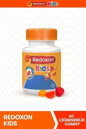 Kids 60 Çiğnenebilir Gummy I Çocuklar Için C Vitamini, D Vitamini Ve Çinko Içeren Takviye Ed 8699546080045