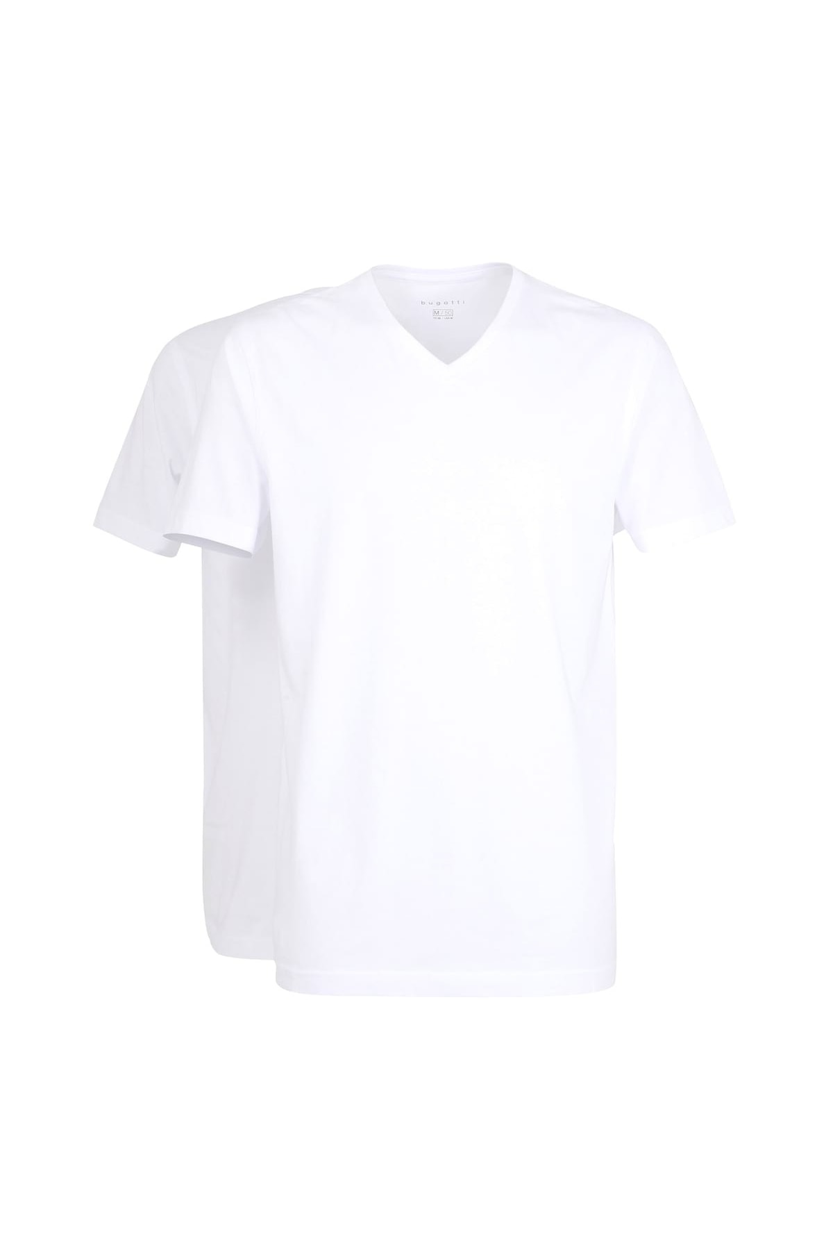BUGATTI T-Shirt Weiß Regular Fit Fast ausverkauft