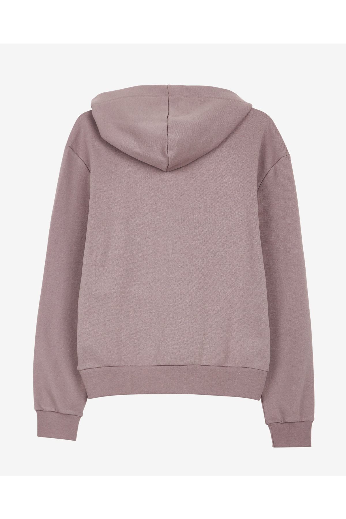 SKECHERS W New Basics Hoodie Kadın Foggy Lilac Sweatshirt OH9306