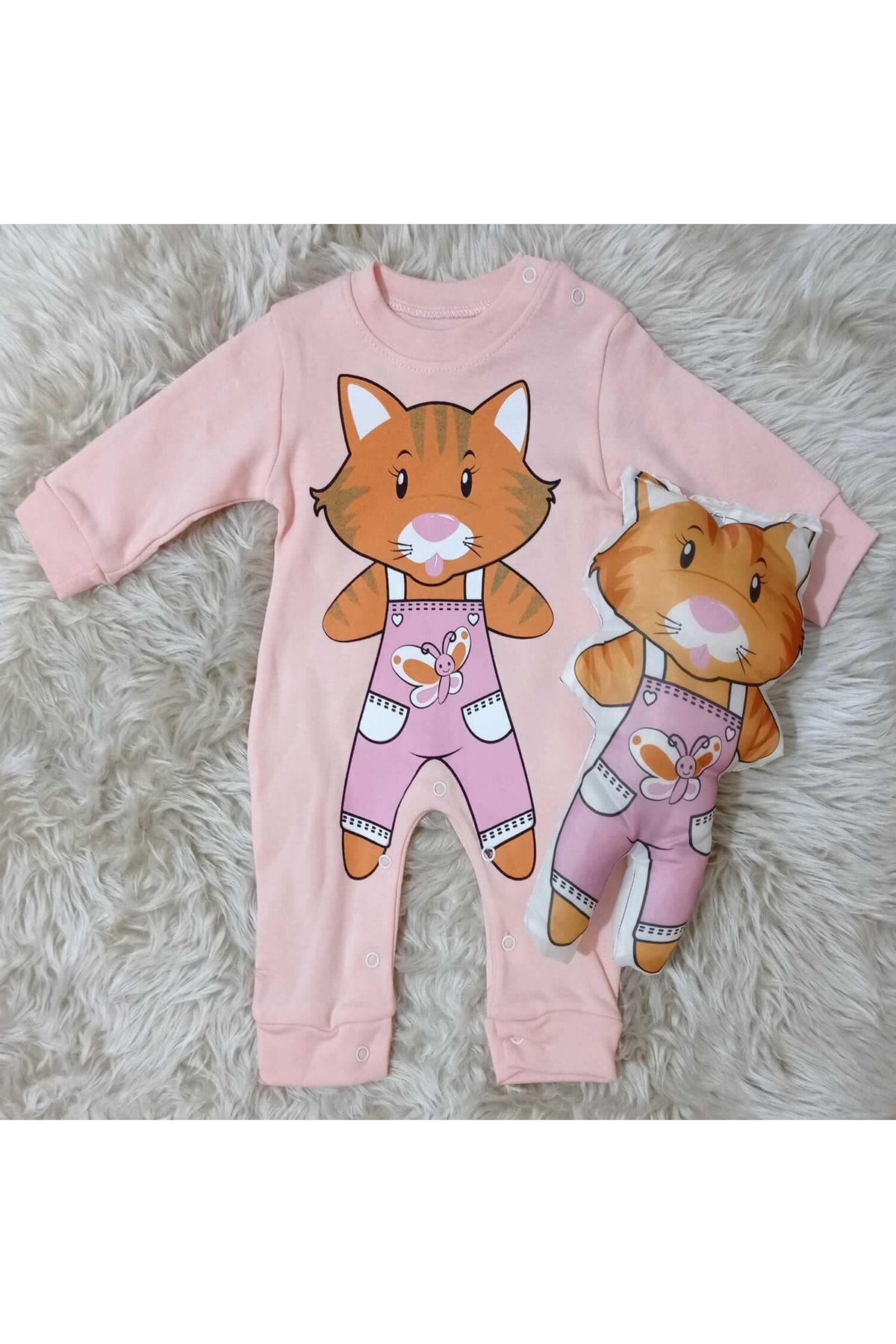 krm kerem bebe Jumpsuit with removable toys Trendyol