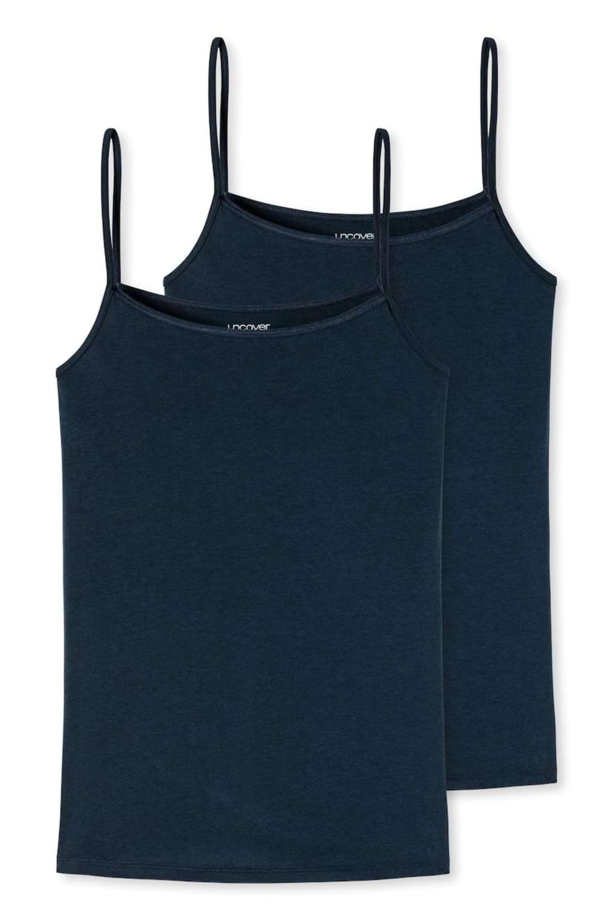 uncover by Schiesser Unterhemd Blau Regular Fit Fast ausverkauft