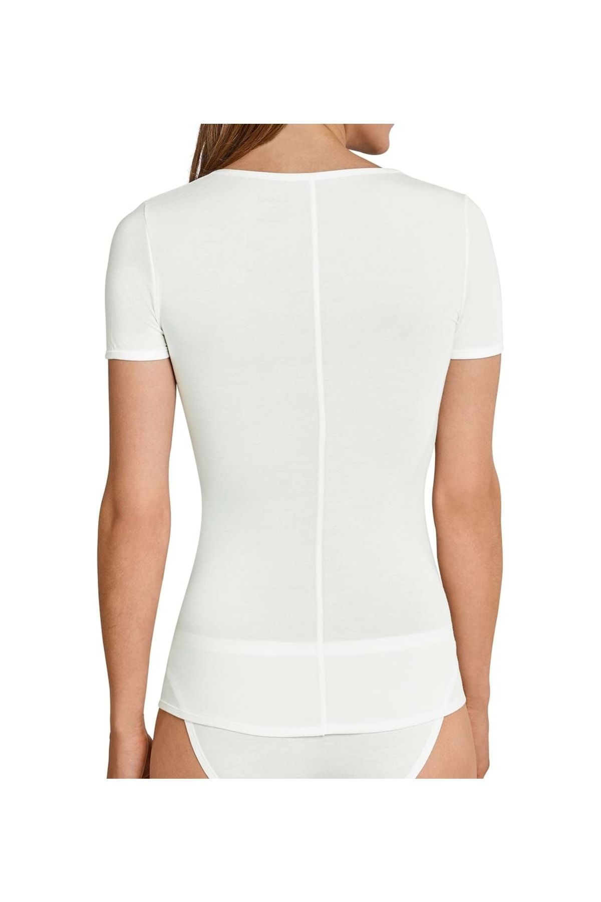 Schiesser-Personalisierter Damen-Trainingsanzug – Rundhals, ohne Rock, Basic, Stretch 2