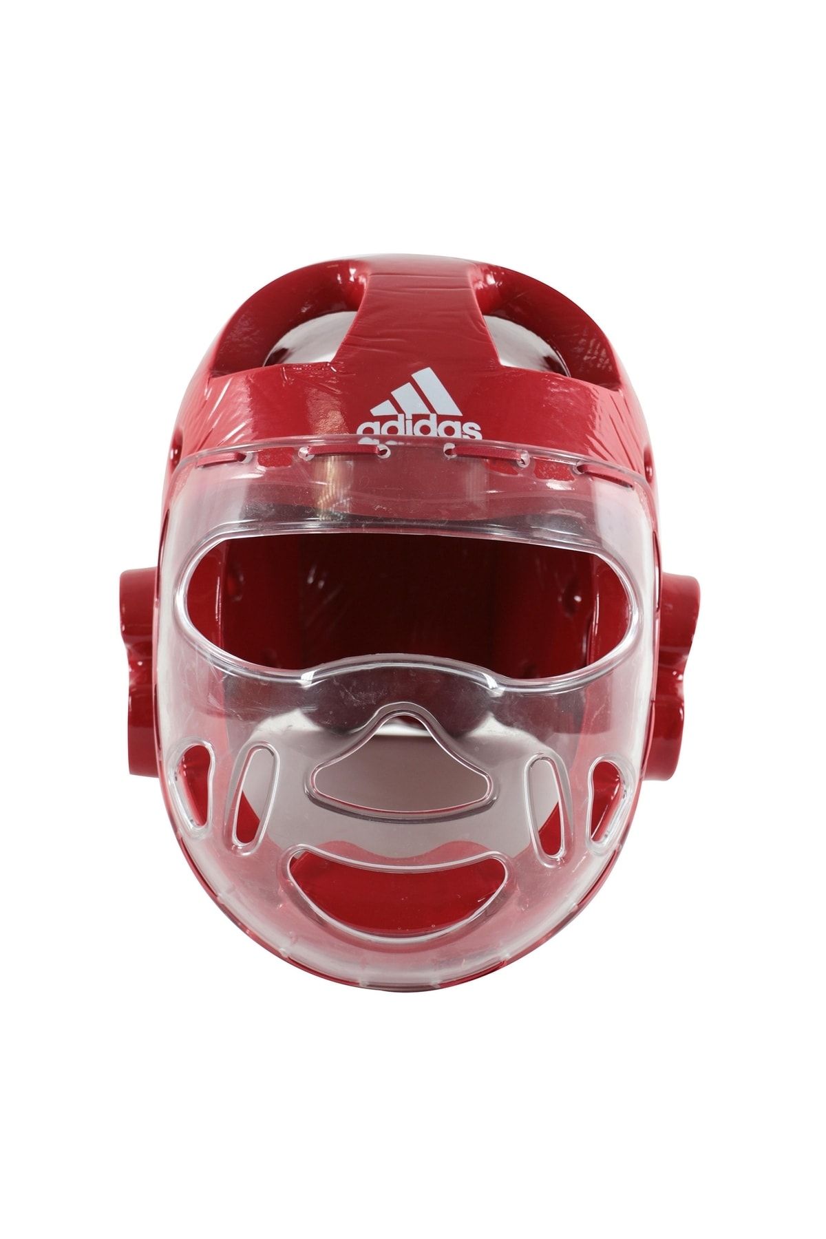 تجهیزات بوکس قرمز کلاه ایمنی Taekwondo ماسک شده ADTHGM01 WT تأیید adidas