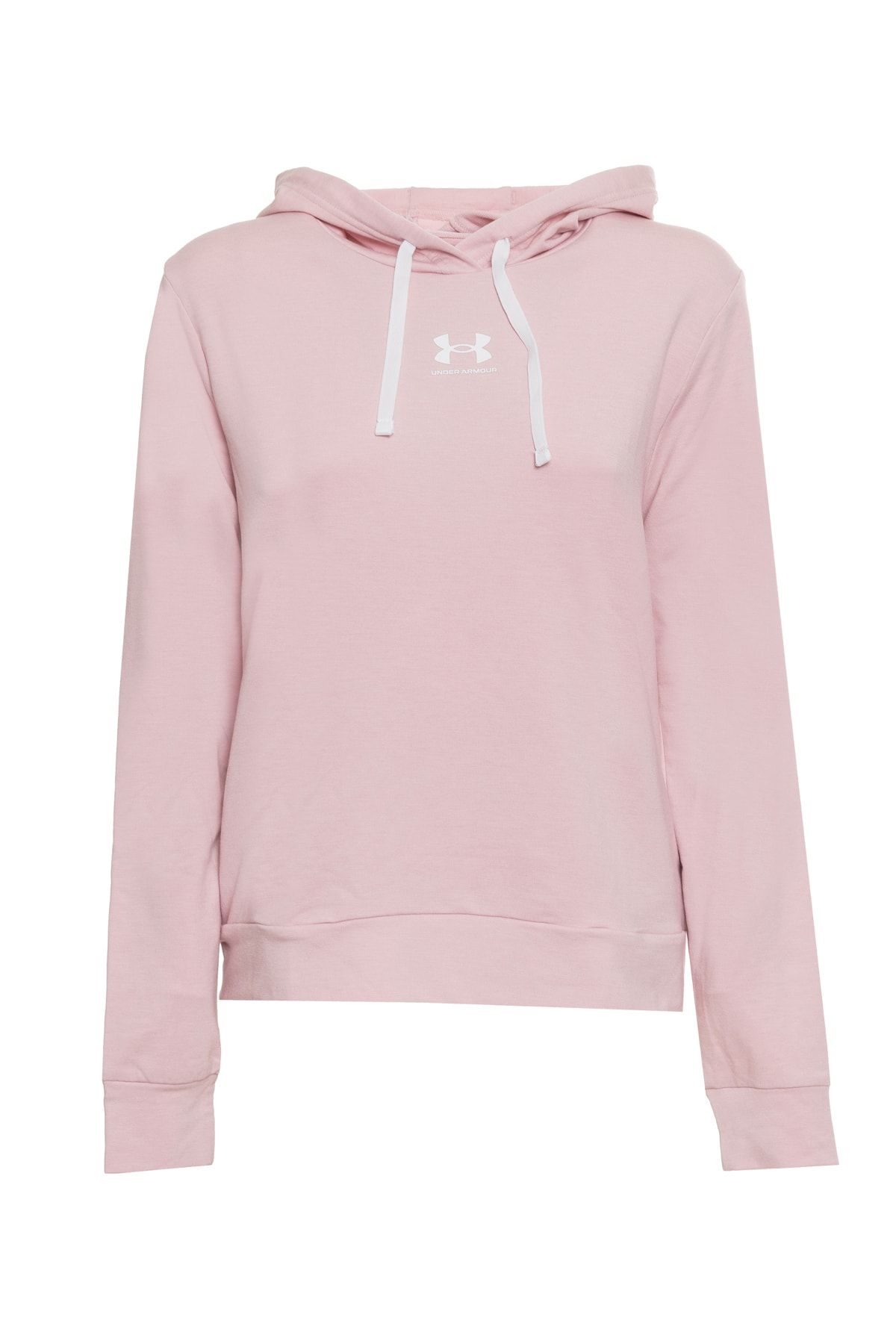 Light pink outlet under armour hoodie