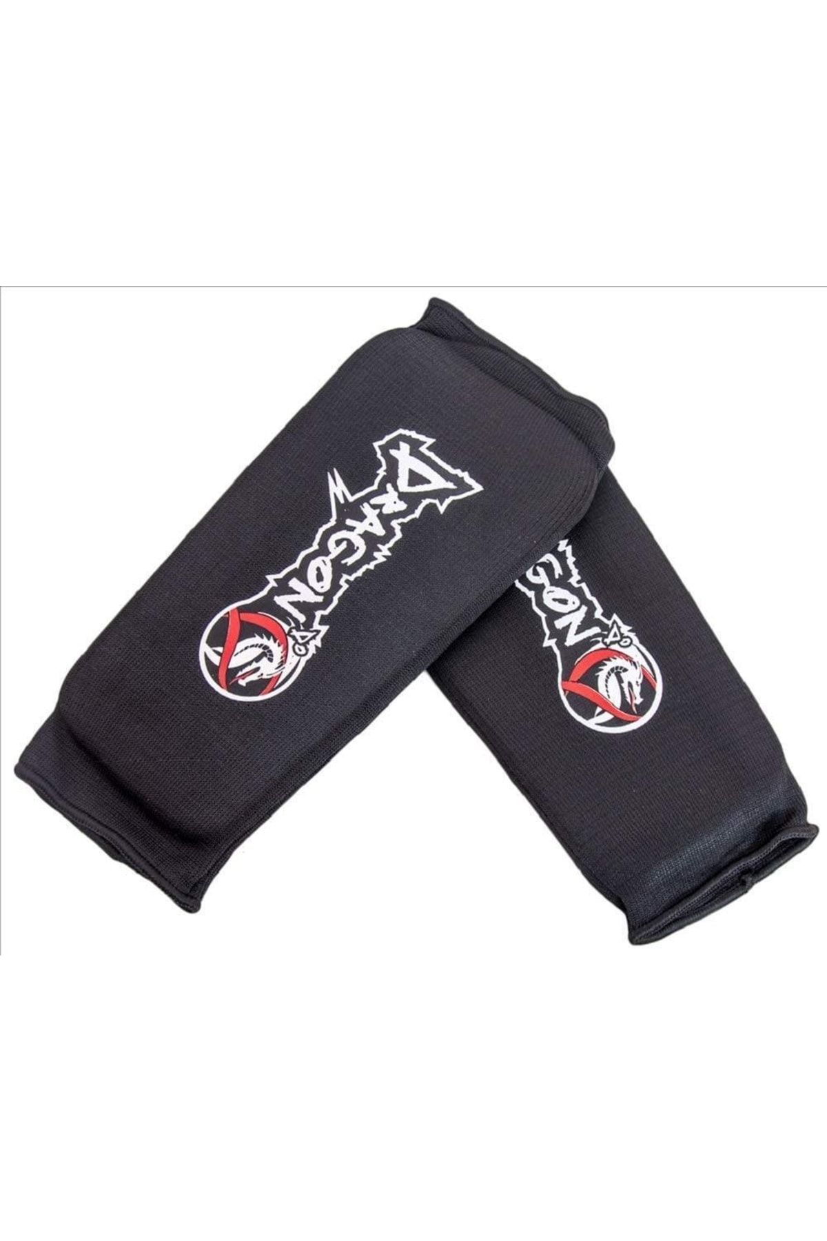 محافظ ساق پا مشکی مجموعه ای از و بوکس حرفه جعبه کاوال Elastic Temer 2 قطعه Dragondo