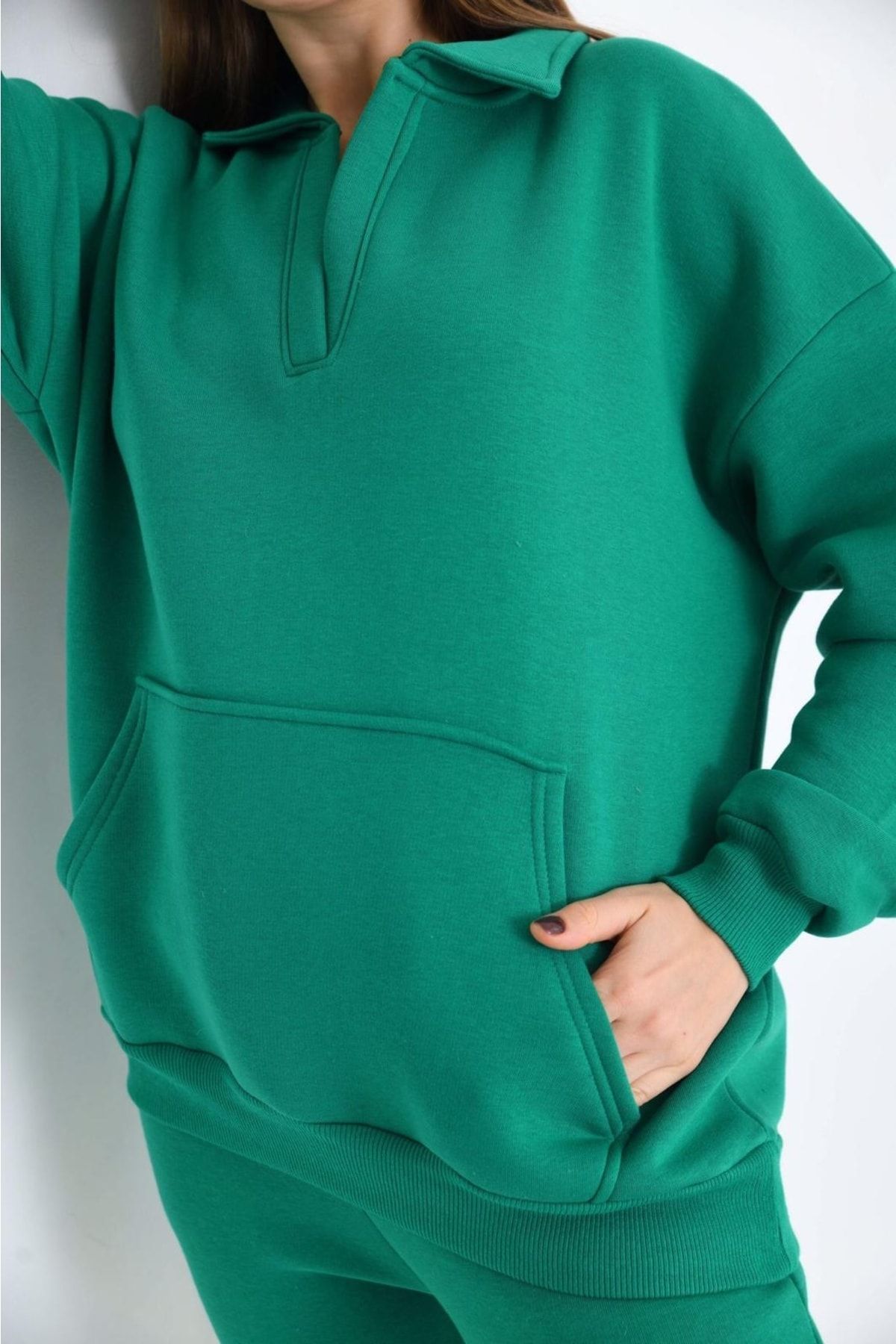 MODA Scuba Kumaş Eşofman Takımı VB5908