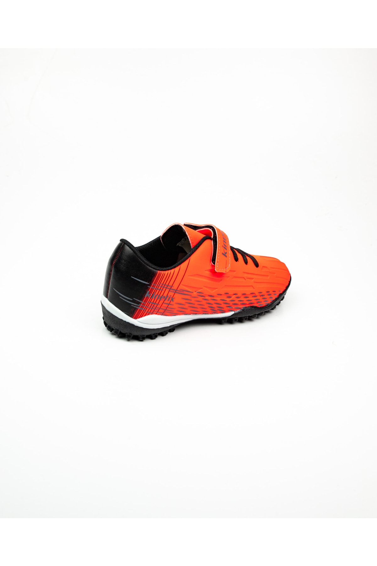 101187329 کفش Kinetix زمینی بچه گانه Astroturf Orange Breton J Turf اورجینال - تصویر 4