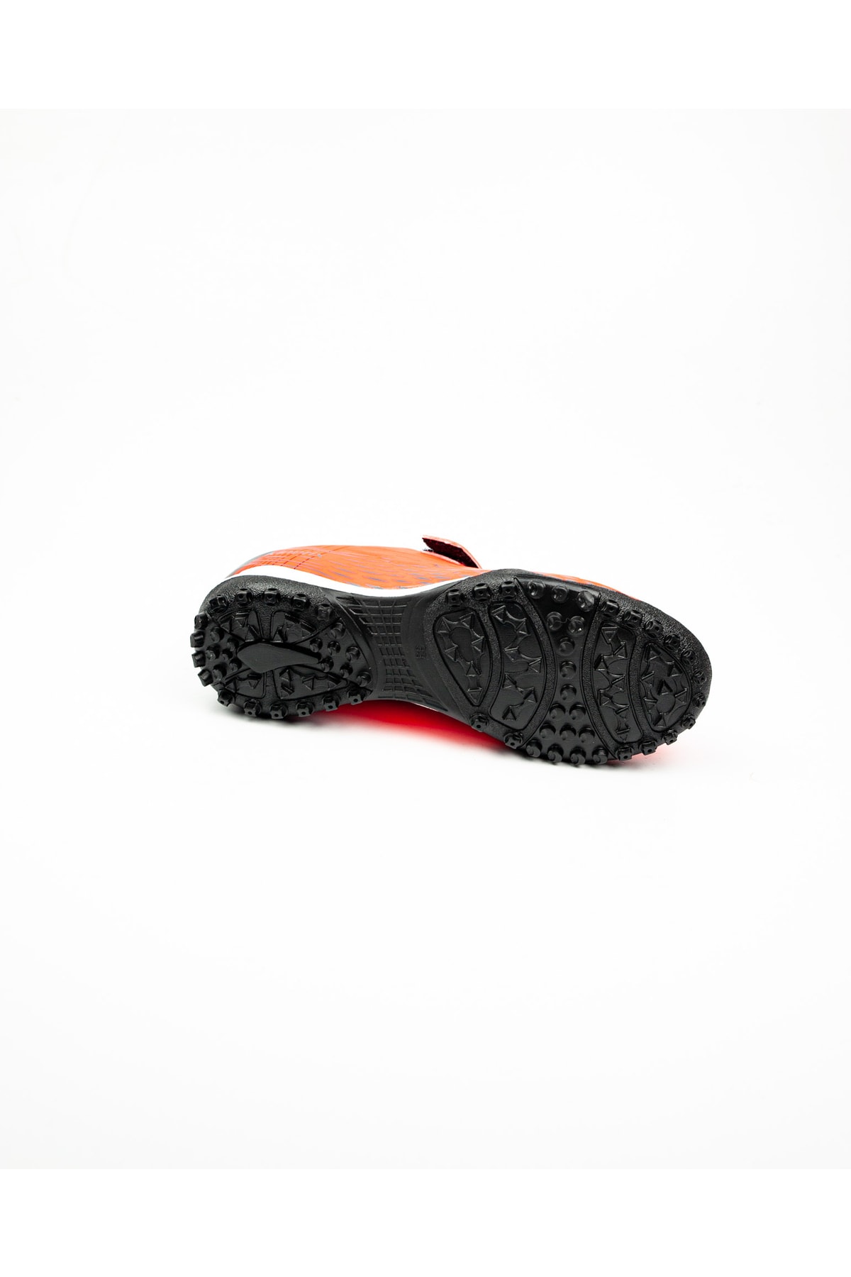 101187329 کفش Kinetix زمینی بچه گانه Astroturf Orange Breton J Turf اورجینال - تصویر 5