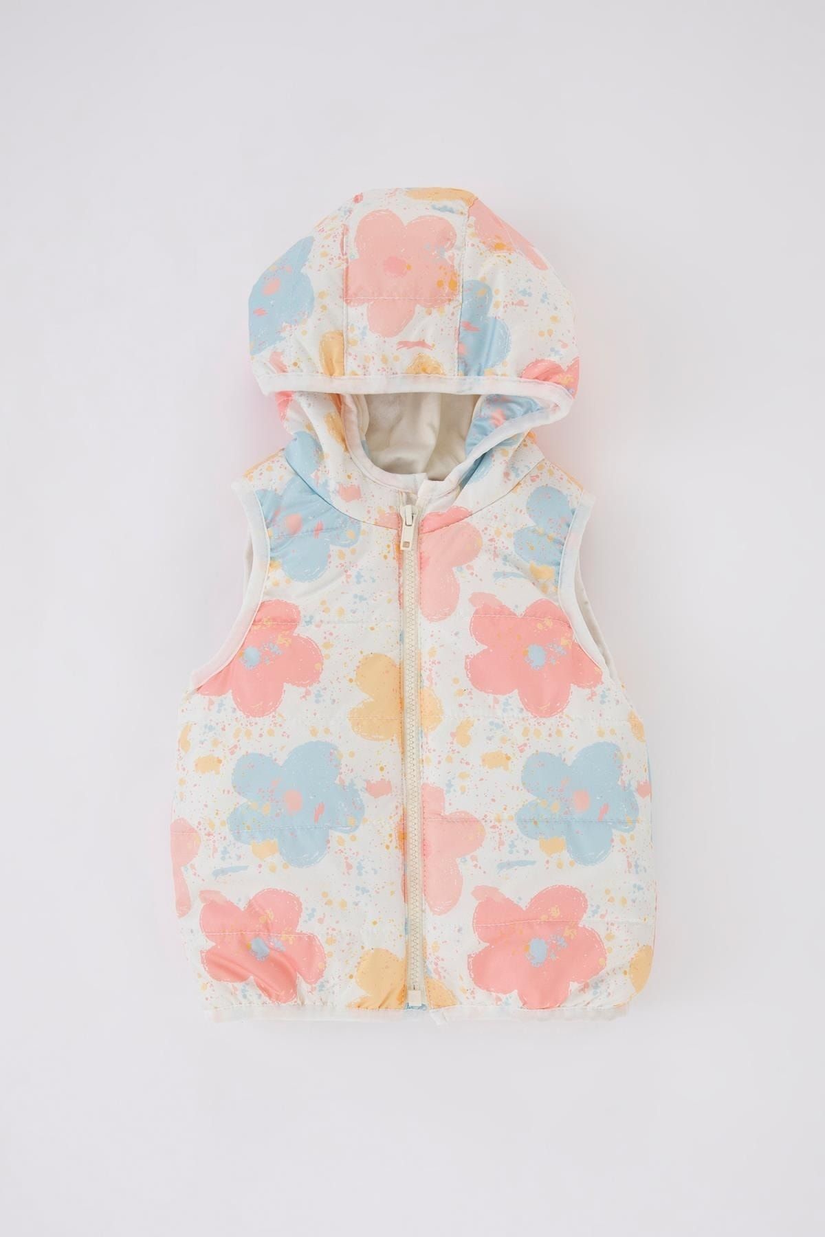 DeFacto Weste Beige Puffer