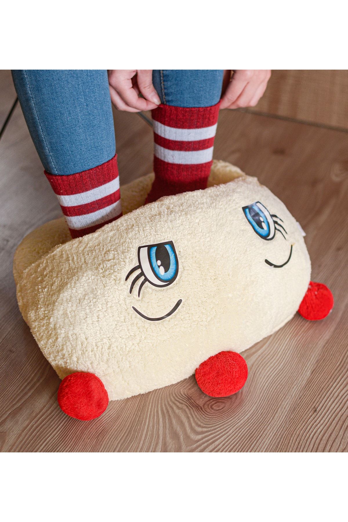 Mens foot warmers slippers on sale
